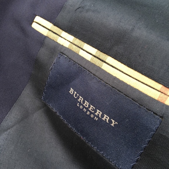 Vintage Burberry Navy blazer